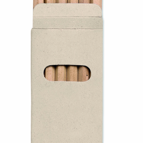 6 Crayons de couleur