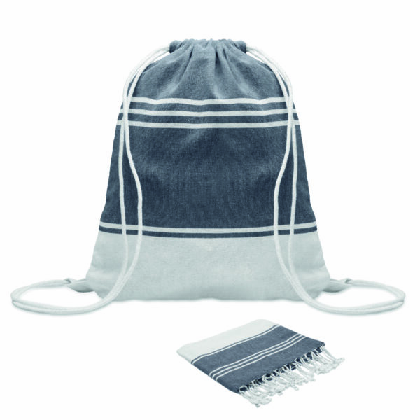 Fouta et sac assorti
