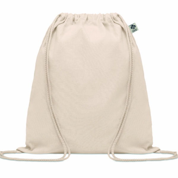 Sac à cordon en coton organique