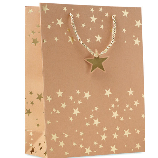 Sac cadeau en papier à motifs