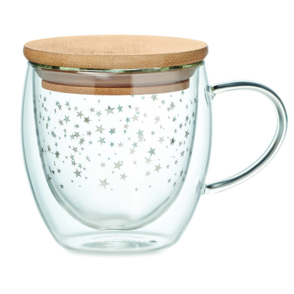 Tasse double paroi en verre