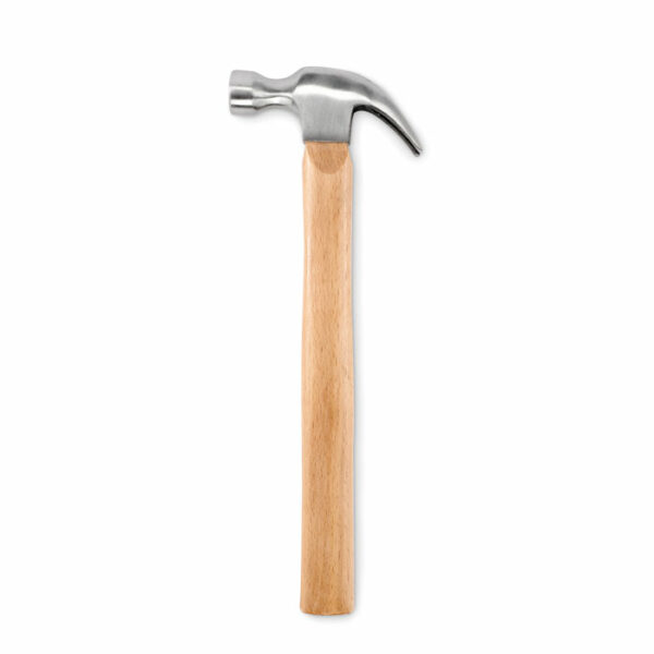 Marteau à griffes en bois - Acier Inoxydable