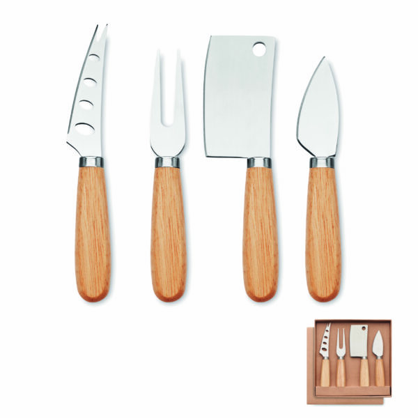 Set de 4 couteaux à fromage