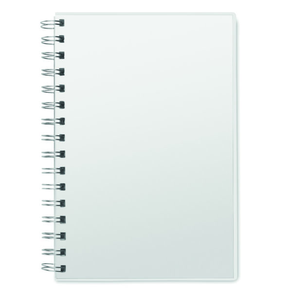 Carnet A5 à spirales en RPET