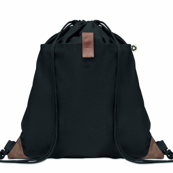 Sac à cordon en coton recyclé