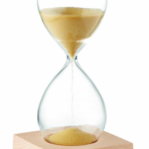 Sablier en verre 5 minutes