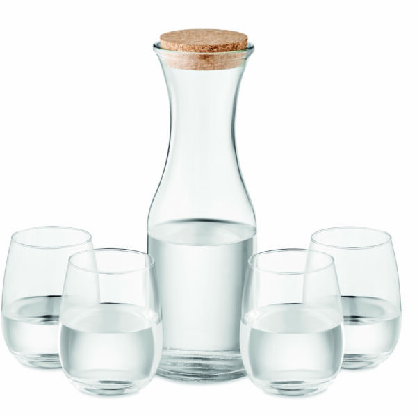 Set de boisson en verre recyclé