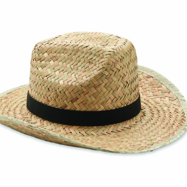 Chapeau de cow-boy en paille