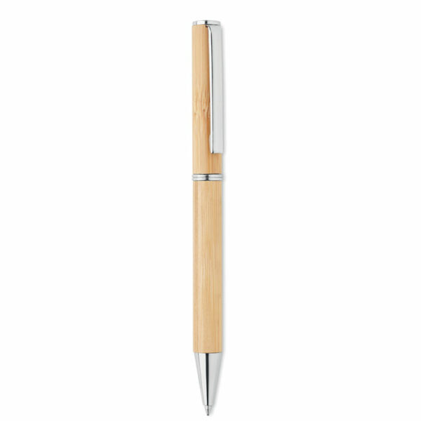 Stylo bille twist en bambou - Bambou