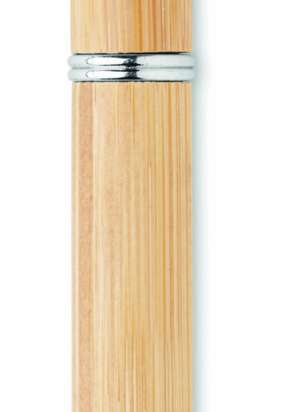 Stylo bille twist en bambou
