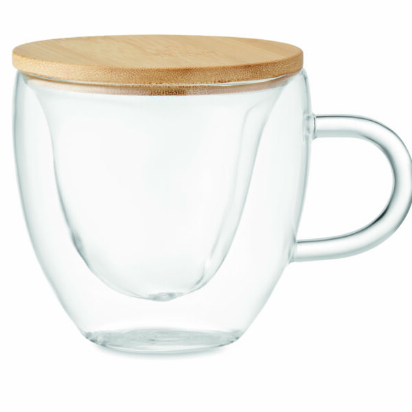 Tasse borosilicaté double paroi