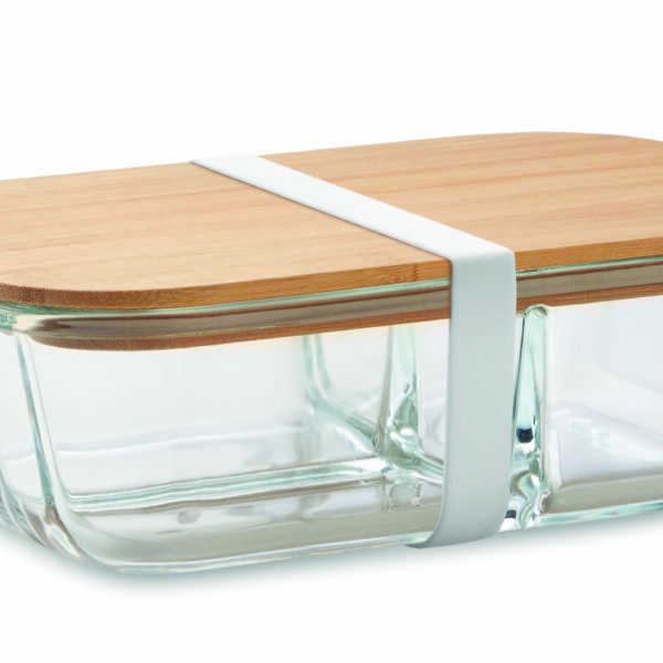 Lunchbox en verre et bambou