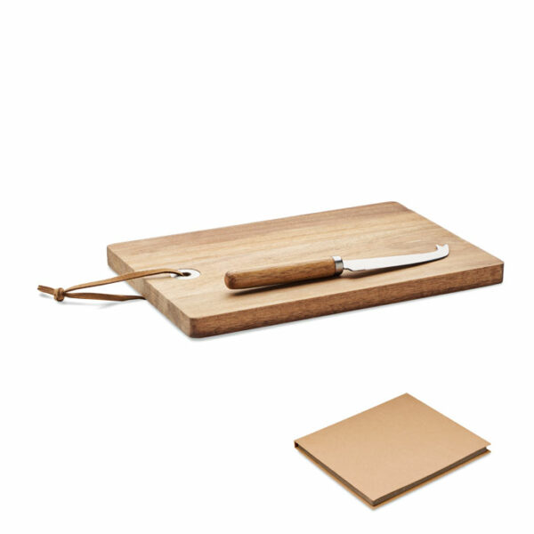 Plateau à fromage en acacia - Papier