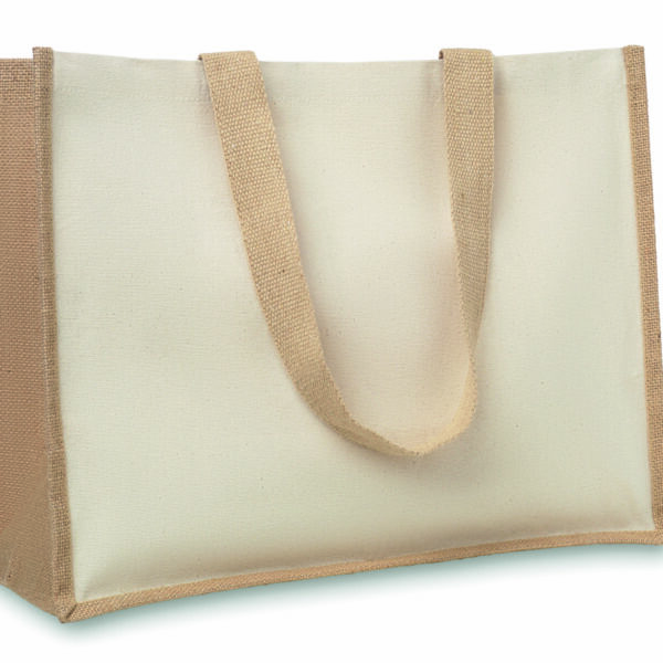 Sac de courses en toile de jute et