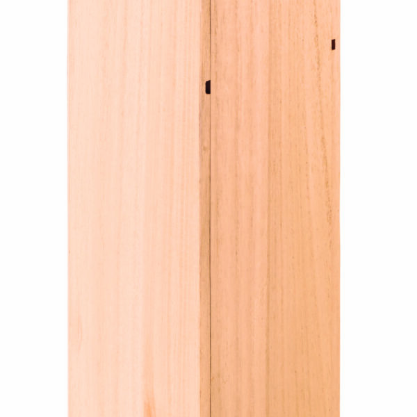 Coffret bouteille en bois