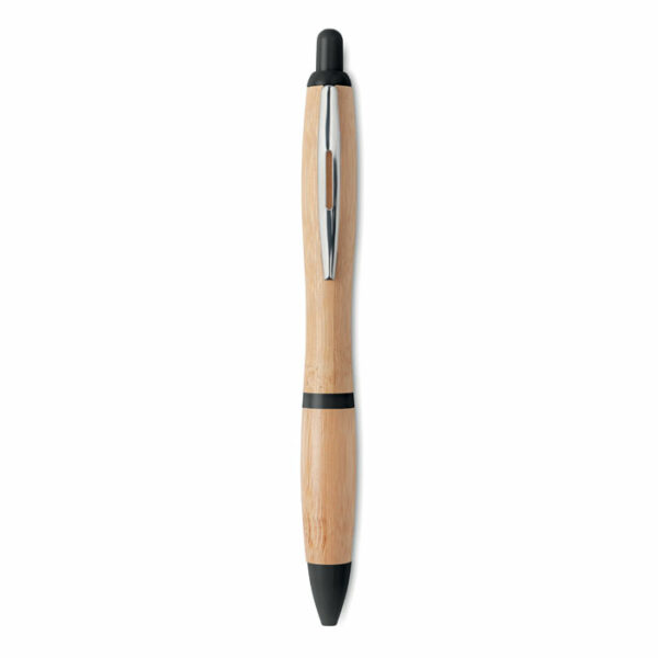 Stylo bille en ABS et bambou. - Bambou