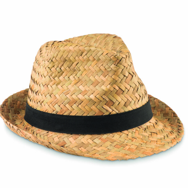 Chapeau en paille naturelle