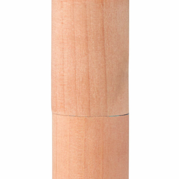 6 crayons dans un étui en bois