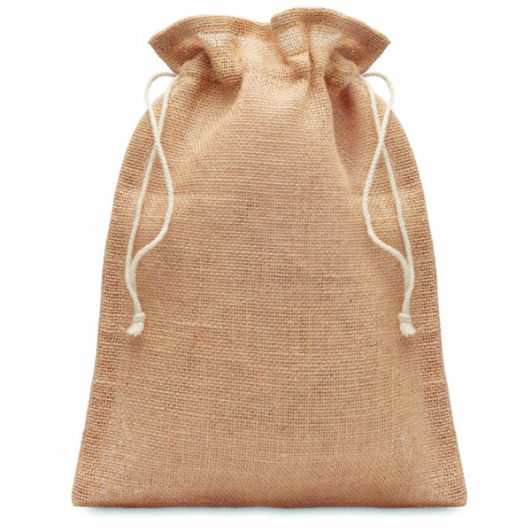 Sac cadeau moyen en jute